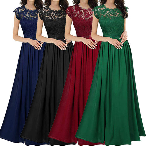 Chiffon Brautjungfernkleid mit Herz Ausschnitt, Fußlänge