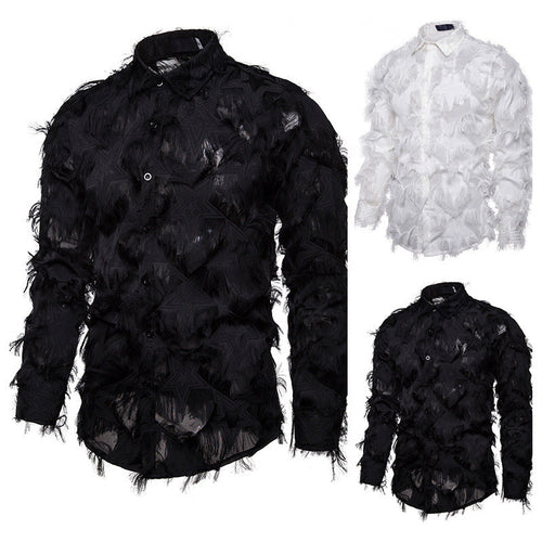 Herren Modisches Hemd mit strukturiertem Design