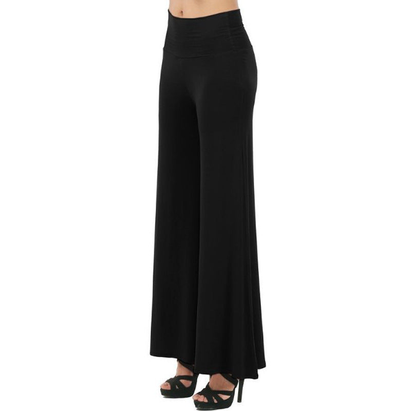 Damen Weit geschnittene Jersey-Hosen