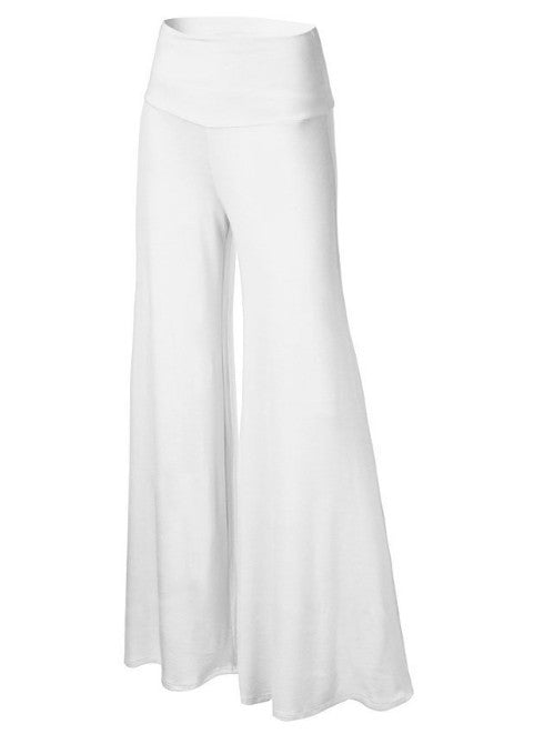 Damen Weit geschnittene Jersey-Hosen