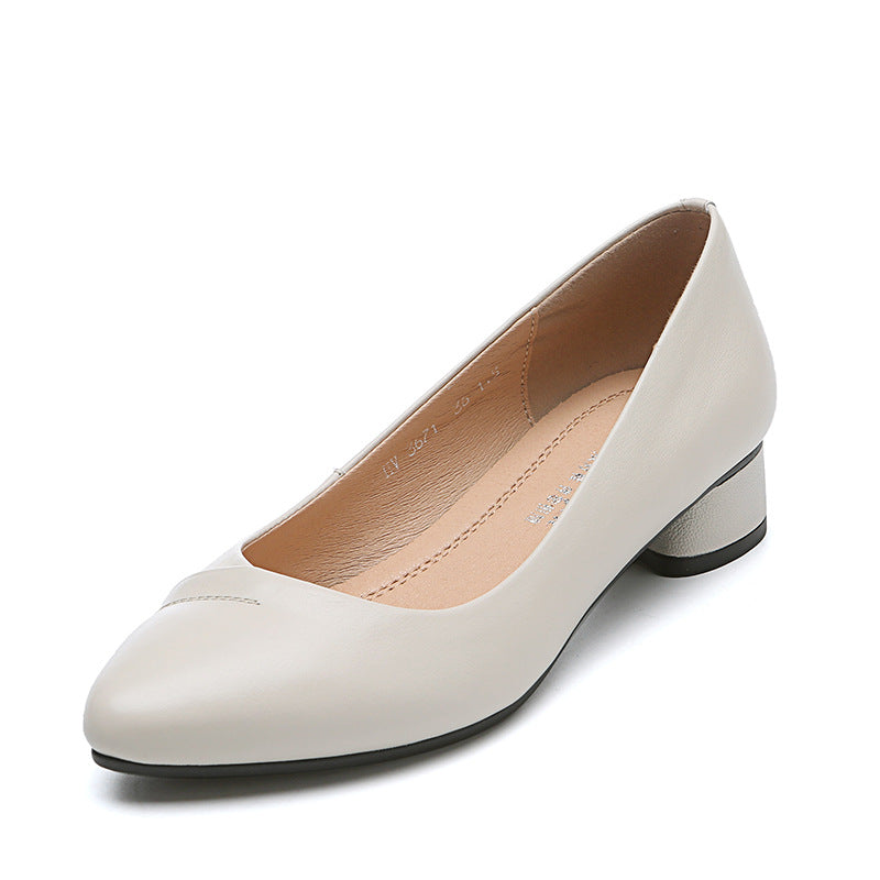 Damen Elegante Blockabsatz Pumps mit klassischem Schnitt und modischem Design