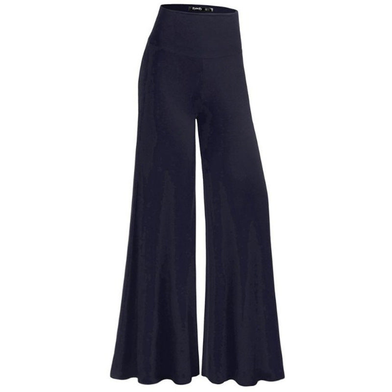 Damen Weit geschnittene Jersey-Hosen