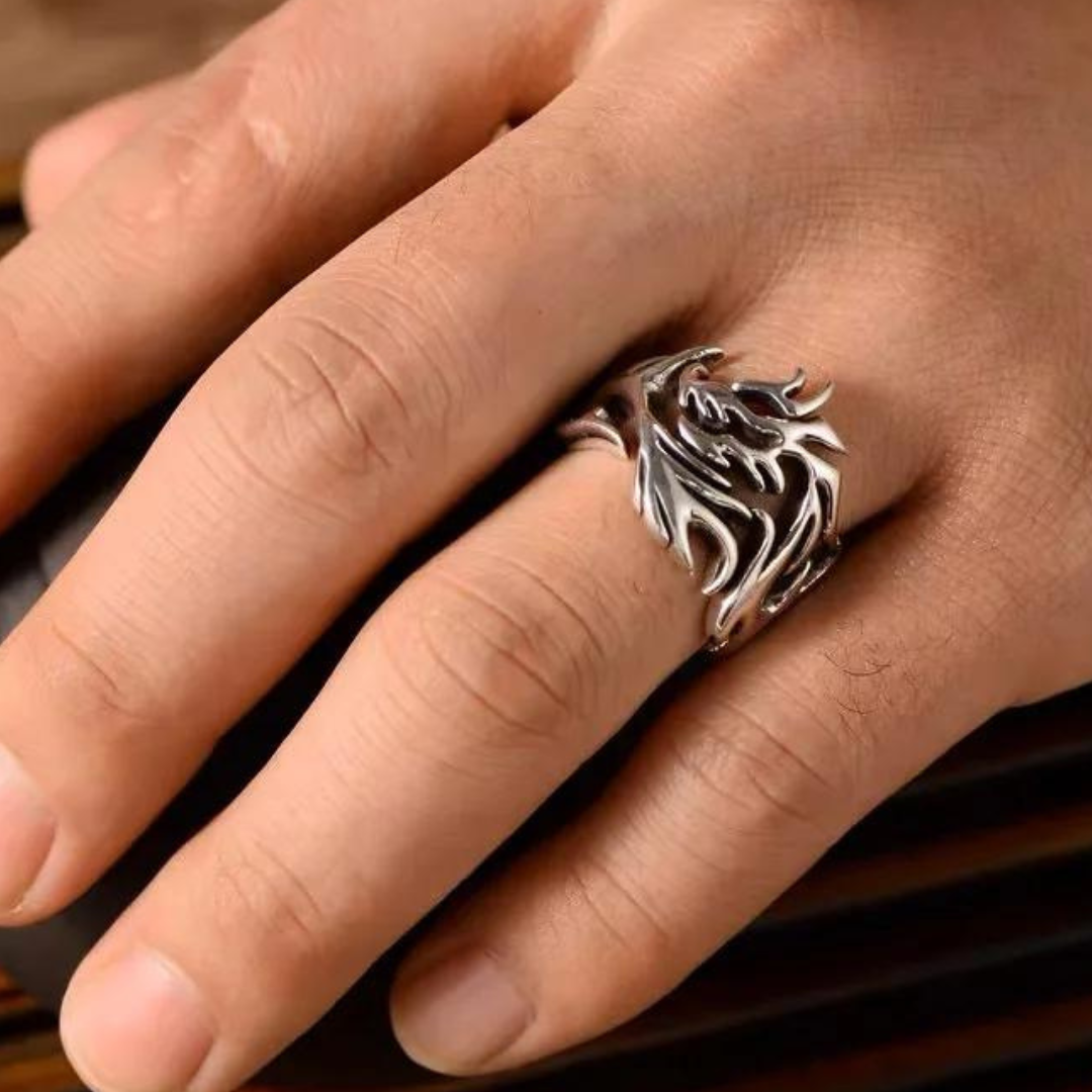 Sterling Silber Drachenring | Shop Nory
