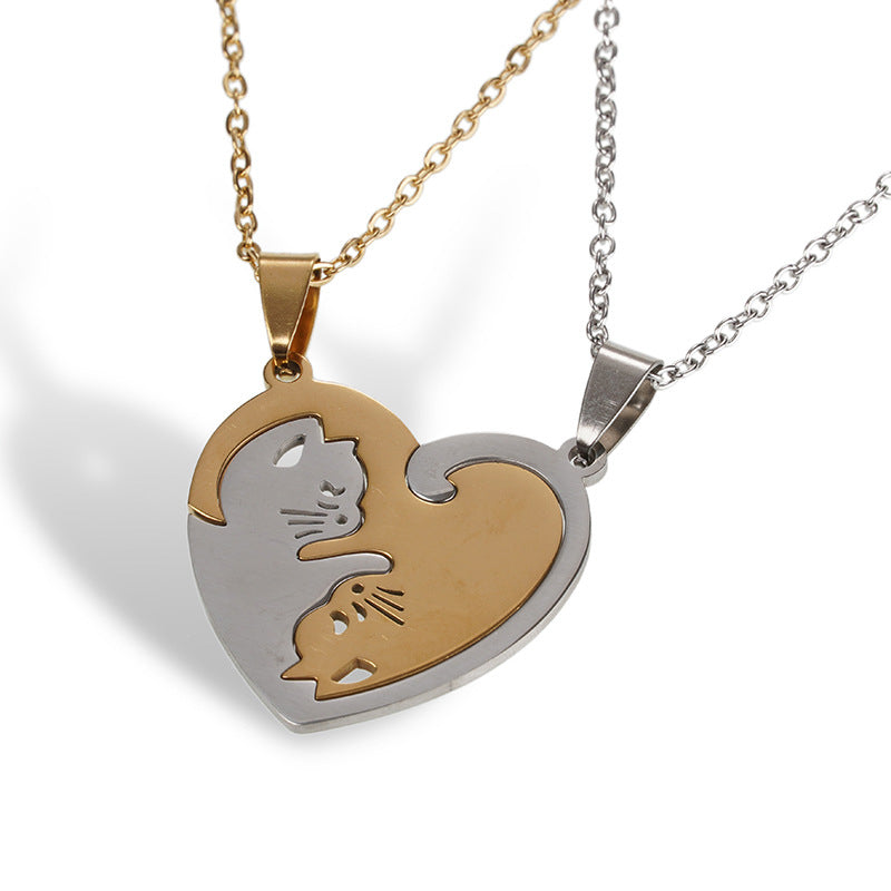 Kreative Halskette Mit Katzenanhänger | Shop Nory