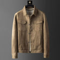 Klassische Wildlederjacke für Männer