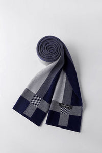 Schachbrett Marineblau