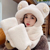 Beige Weiß Mickey 3er Set