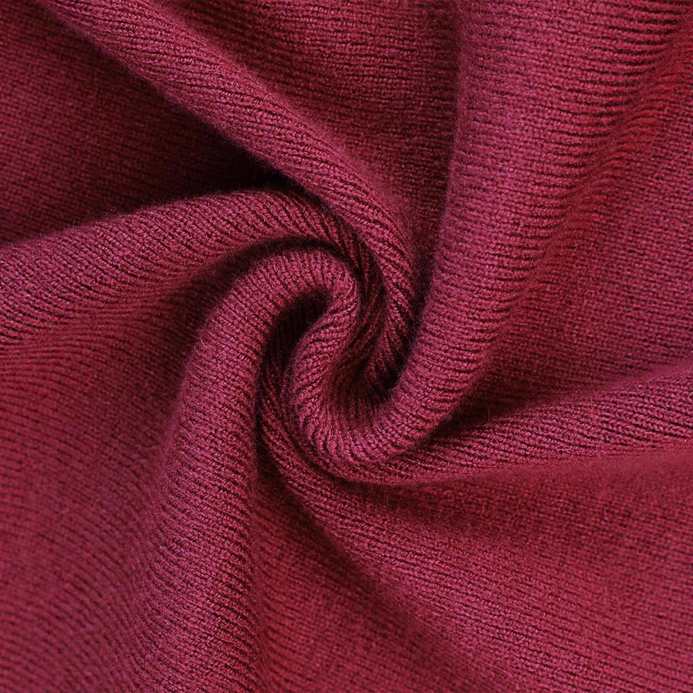Damen-Rollkragenpullover, Strick, einfarbig