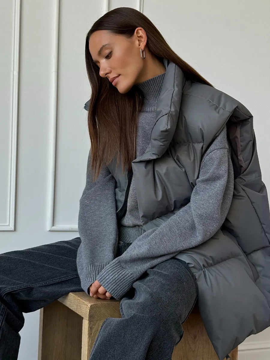Shopnory | Damenweste neutrale Farben