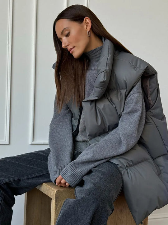 Shopnory | Damenweste neutrale Farben