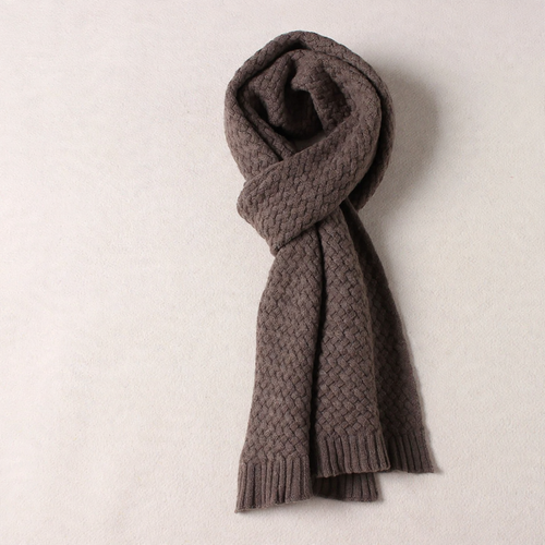 Strickschal aus reiner Merinowolle, 185 cm