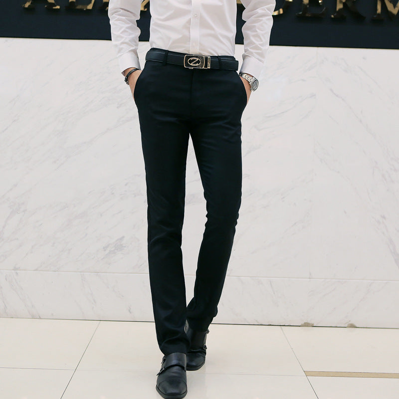 Herren moderne Slim-Chinohose mit leichtem Stretch, Bügelfalte und schmal zulaufendem Bein Shop Nory