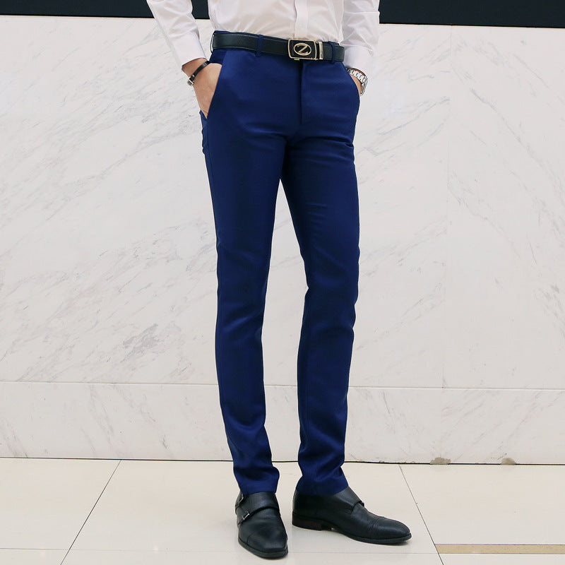 Herren moderne Slim-Chinohose mit leichtem Stretch, Bügelfalte und schmal zulaufendem Bein Shop Nory