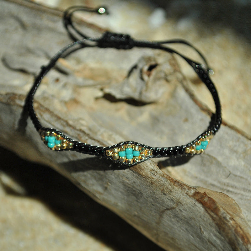 Böhmisches Handgewebtes Armband | Shop Nory