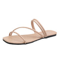 Damen trendige Minimalistische Riemchensandalen