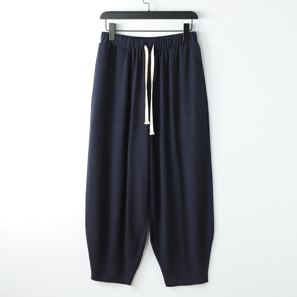 Damen Lässige Harem-Joggerhose mit hohem elastischem Bund und Zugkordel Shop Nory