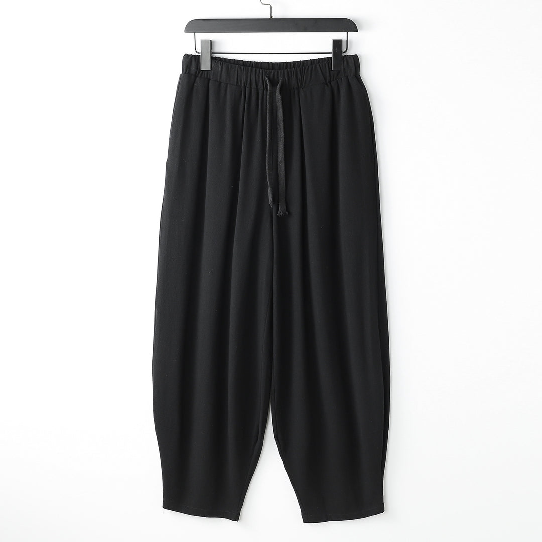 Damen Lässige Harem-Joggerhose mit hohem elastischem Bund und Zugkordel Shop Nory