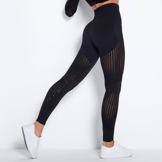 High-Waist-Yogahose mit Po-Lifting-Effekt