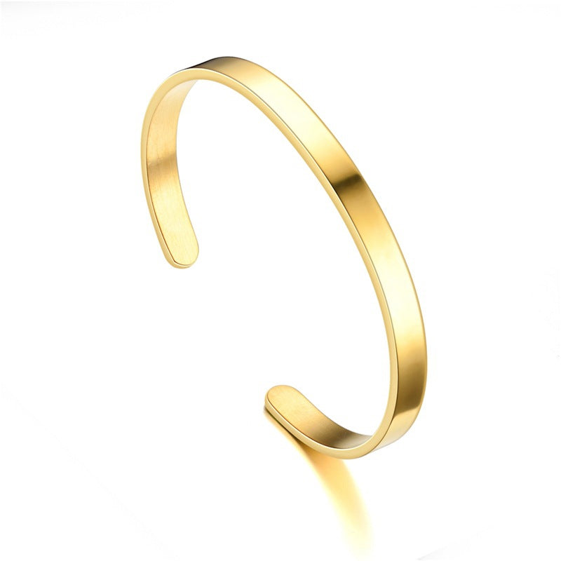 Damen Offener Armreif aus hochwertigem Edelstahl Shop Nory