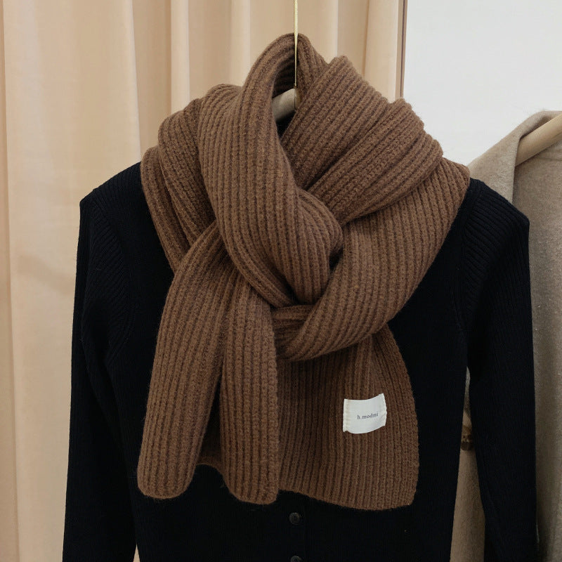 Warmer Strickschal für Damen, vielseitig und modisch