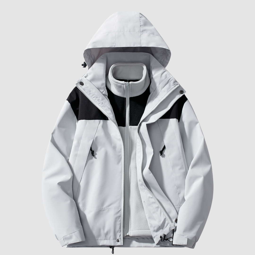 3-in-1 Fleece Winterjacke Komfort | R&B