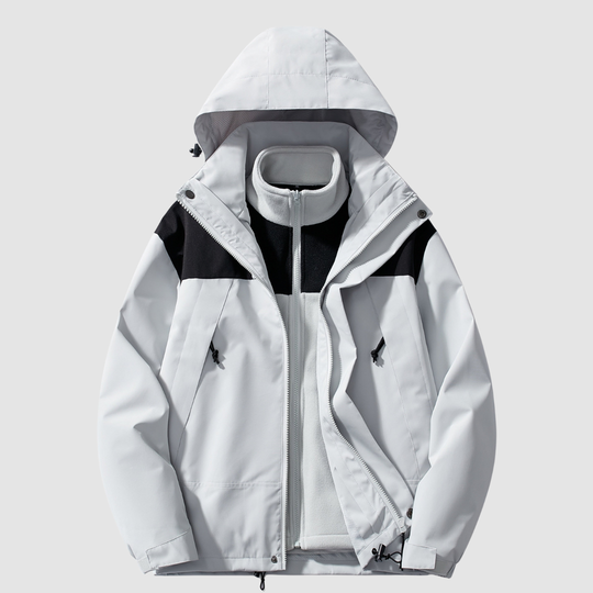 3-in-1 Fleece Winterjacke Komfort | R&B