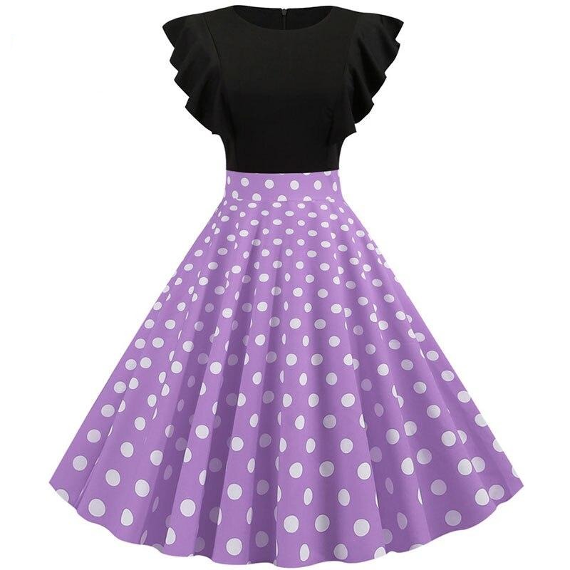 Rockabilly-Kleid Ohne Ärmel