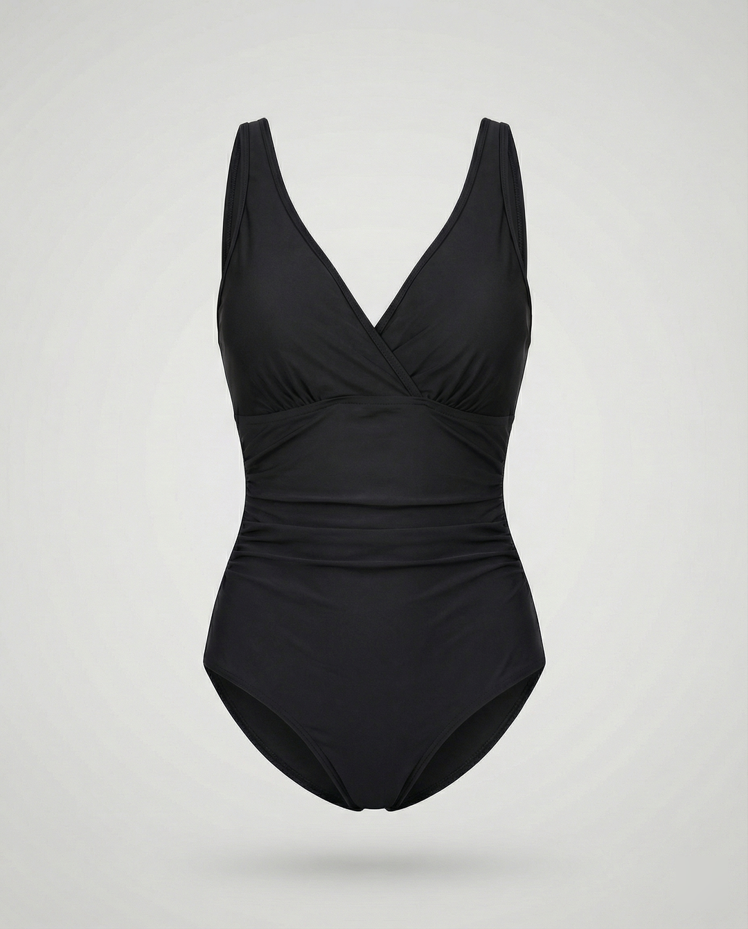 Shopnory | Tricolor-Badeanzug mit Flacher Sohle