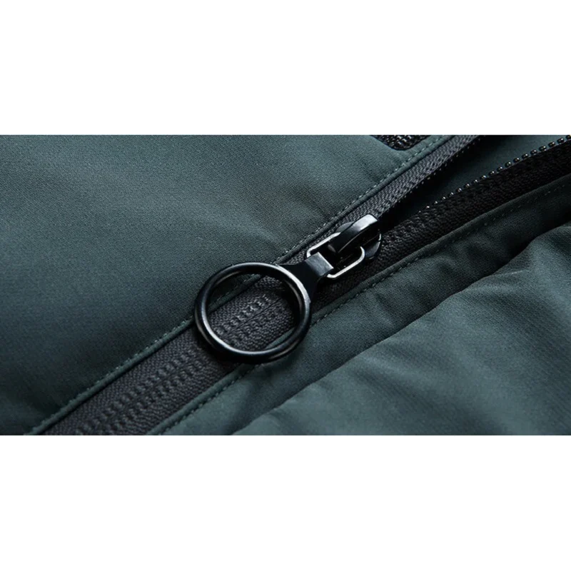 Herren winddichte Winterparka