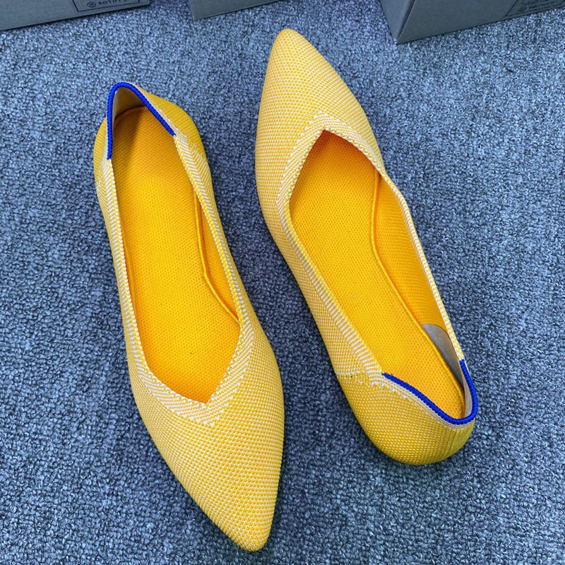 Damen Spitzenschuhe mit rutschfester Sohle und atmungsaktiver Maschenstruktur Shopnory