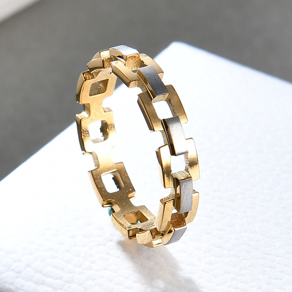Damen modischer Ring mit innovativem Design Shop Nory