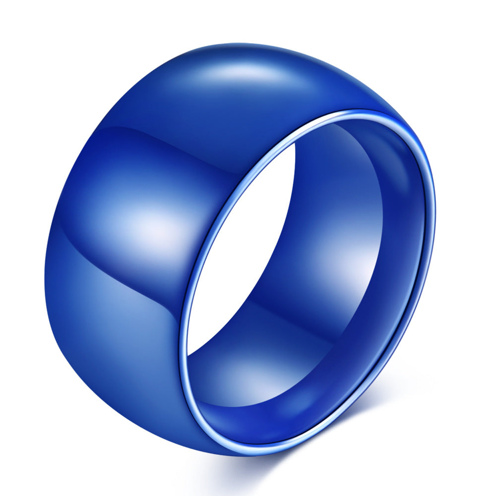 Damen Ring aus hochwertigem, glänzendem Kunststoff Shop Nory