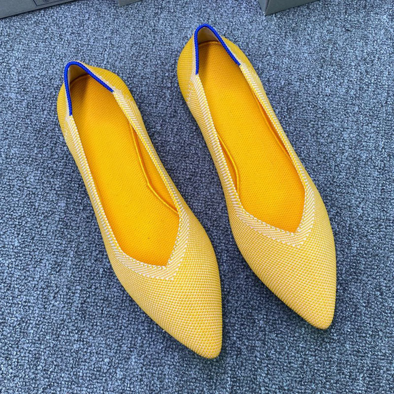 Damen Spitzenschuhe mit rutschfester Sohle und atmungsaktiver Maschenstruktur Shopnory
