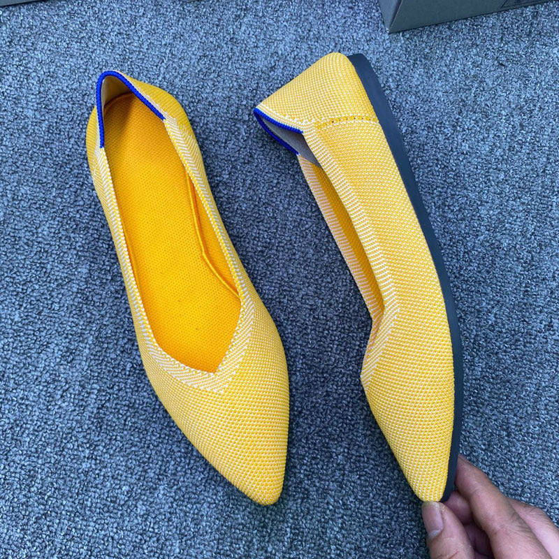 Damen Spitzenschuhe mit rutschfester Sohle und atmungsaktiver Maschenstruktur Shopnory