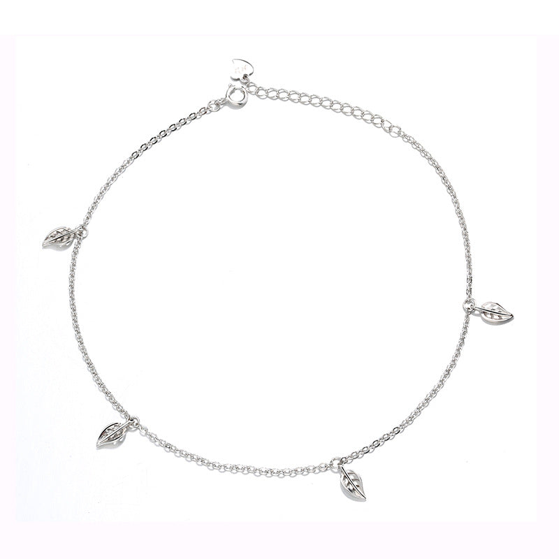 Damen zarte Armband mit Blattdesign Shop Nory