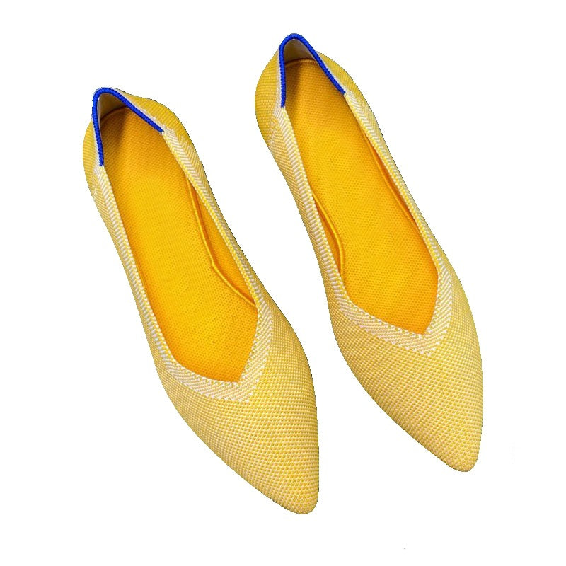 Damen Spitzenschuhe mit rutschfester Sohle und atmungsaktiver Maschenstruktur Shopnory