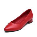 Damen Elegante Blockabsatz Pumps mit klassischem Schnitt und modischem Design