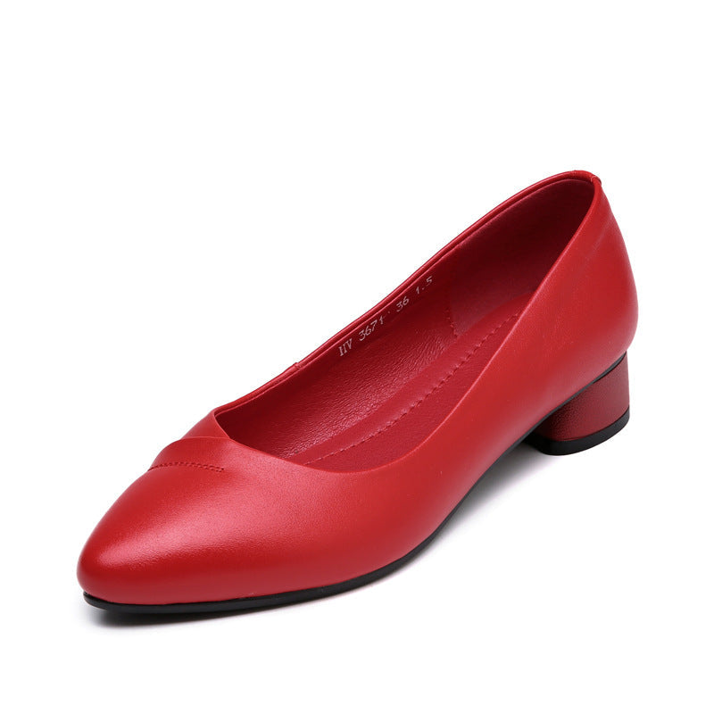 Damen Elegante Blockabsatz Pumps mit klassischem Schnitt und modischem Design