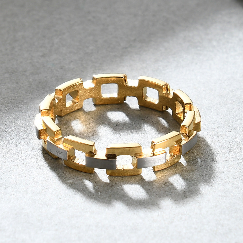 Damen modischer Ring mit innovativem Design Shop Nory