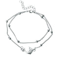 Damen Fußkettchen mit elegantem Delphin-Anhänger Shop Nory
