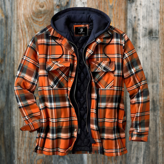 Gefütterte Holzfällerjacke
