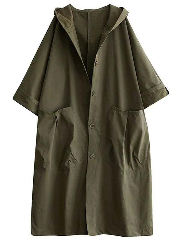 ShopNory | Langer Wasserdichter Trenchcoat Mantel