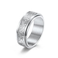 Nordic Celtic Edelstahl Rotierbarer Angstring | Shop Nory
