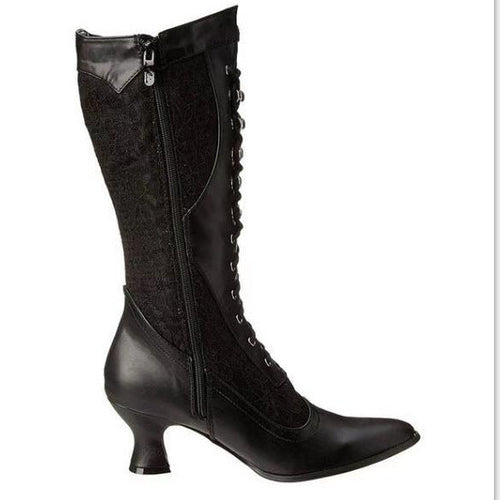 Vintage-Inspirierte Damen Stiefeletten