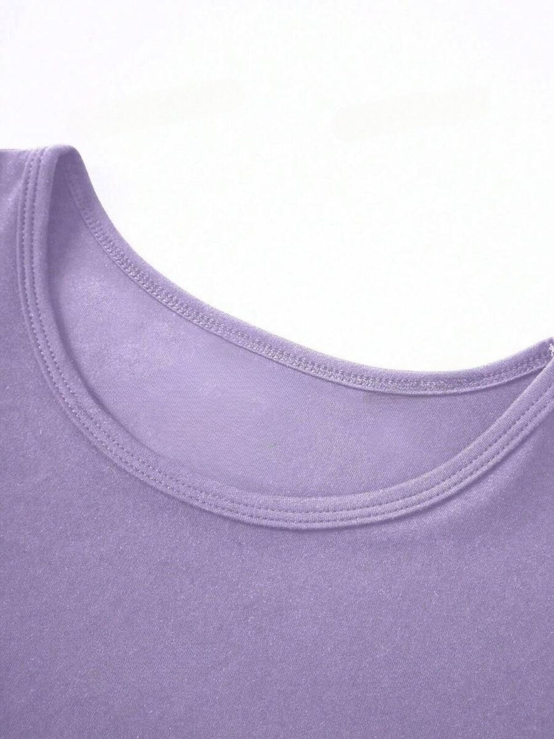 Rundhalsausschnitt Kurzarm T-Shirt