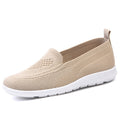 Damen Atmungsaktive Slip-On Freizeitschuhe mit flexiblem Mesh-Obermaterial