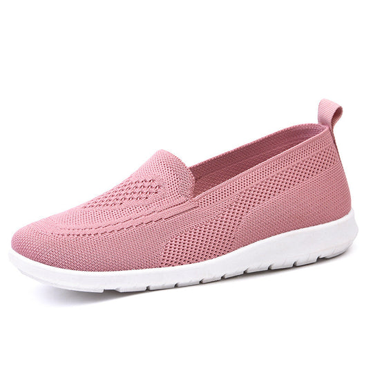 Damen Atmungsaktive Slip-On Freizeitschuhe mit flexiblem Design Shopnory