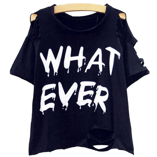 Damen Trendiges Oversized T-Shirt mit raffinierten Cut-Out-Ärmeln Shopnory