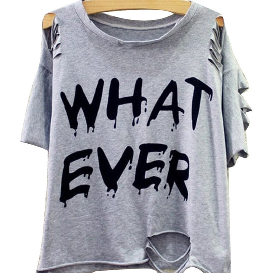Damen Trendiges Oversized T-Shirt mit raffinierten Cut-Out-Ärmeln Shopnory