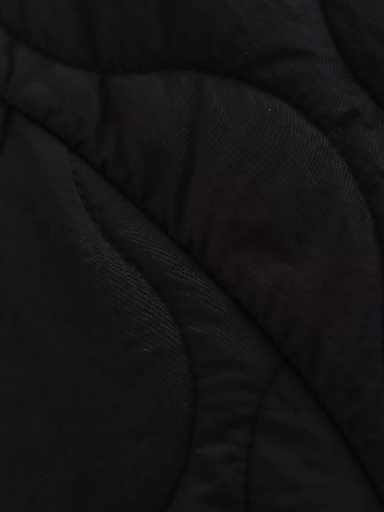 Gepolsterte Jacke Damen, Leichtes Übergröße Modell mit Taschen, Knopfverschluss
